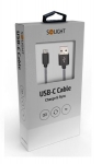 Solight USB-C kabel, USB 2.0 A konektor - USB-C 3.1 konektor,
blistr, 1 m