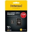 Intenso 256 GB  karta microSDXC UHS-I  3423492