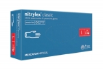 Mercator Medical Nitrylex Classic jednorázové rukavice nitrilové, vel. L 100 ks