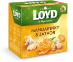 Loyd Tea pyramida Mandarinky a zázvor 20 x 2 g