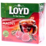 Loyd Tea pyramida maliny se skořicí a černým pepřem 20 x 2 g