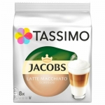 Kávové kapsle Jacobs Krönung Latte Macchiato Tassimo  264 g 8 ks