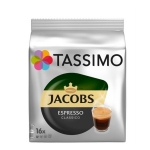 Kávové kapsle Jacobs Krönung Espresso Tassimo 118 g 16 ks