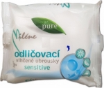 Miléne Pure Sensitive odličovací vlhčené ubrousky 25 ks