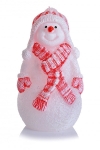 Bartek Vánoční svíčka xmas Sněhulák figurka 13 cm 250 g