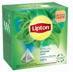 Lipton Intense Mint Tea - zelený čaj pyramida 20ks