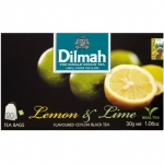 Dilmah Černý čaj Citron a limetka 20 x 1,5 g