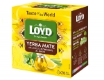 Loyd Tea pyramida Yerba Mate s mátou, citronovou trávou a citronem 20 x 1,2 g