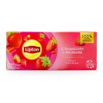 Lipton Fruit Infusion strawberry a rhubarb ovocný čaj 20 x 1,6 g