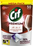 Cif Premium Clean All in 1 Regular Kapsle do myčky nádobí 50 ks