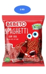 Bebeto kyselé želé Spaghetti Cola 80 g