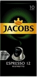 Jacobs Espresso Ristretto inenzita 12 10 ks DMT 11.4.2023 