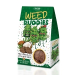 Euphoria Sušenky Weed Buddies s mléčnou čokoládou 100 g