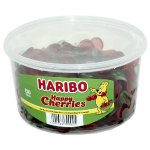 Haribo Happy Cherries - Želé bonbony třešně 1200 g