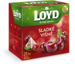 Loyd Ovocný čaj aromatizovaný s příchutí Sladké višně 20 x 2 g