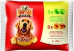 Propesko Dog králík & kuře & jehně 4x100g