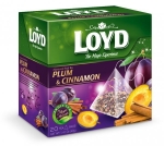 Loyd Pyramid Tea  Švestky a skořice 20 x 2 g
