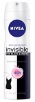 Nivea Invisible for Black & White Clear deo spray 150 ml
