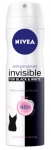 Nivea Invisible for Black & White Clear deo spray 150 ml
