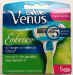 Gillette Venus embrace náhradní hlavice 6ks