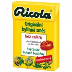 Ricola švýcarské bylinné bonbony bylinný originál 40g