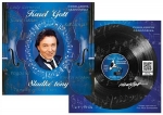 Čokoládová gramofonová deska Karel Gott mléčná 60g modrá