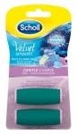 Náhradní hlavice SCHOLL Velvet Smooth WET&DRY Rotační hlavice Jemně drsná s mořskými minerály 2 ks