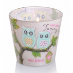 Bartek  Svíčka Funny Owls Tutti Frutti 115g