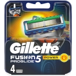 Gillette Fusion ProGlide Power náhradní hlavice 4 ks
