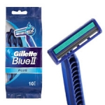 Gillette Blue II jednorázový strojek 10ks 