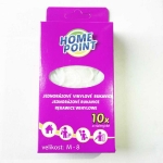 Home point Jednorázové vinylové rukavice 10ks