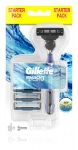 Gillette Mach 3 Start holicí strojek + 2 náhradní břity