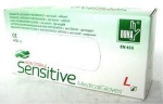 Vyšetřovací latexové rukavice DONA Sensitive lehce pudrované vel. M 100 ks