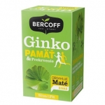  Bercoff Slim & Fit Ginko Paměť Aromatizovaný bylinno - ovocný čaj 20 x 1,50g