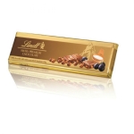 Lindt Swiss Premium čokoláda mléčná s rozinkami a lískovými oříšky 300g DMT 31.7.2021