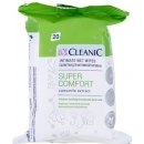 Cleanic Super Comfort Camomile dámské intimní vlhčené ubrousky, 20 ks
