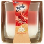 Glade by Brise svíčka 2v1 Granátové jablko & Bílé květy 135 g