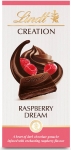 Lindt Creation Raspberry Dream Dark čokoláda 150 g