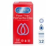 Durex Feel Thin Fetherlite Elite Extra Lubricated 12 ks