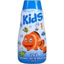 Beauty Line Kids 2v1 sprchový gel a šampon Happy Fish 500 ml