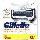 GILLETTE Skinguard Sensitive náhradní hlavice 8 ks
