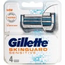 GILLETTE Skinguard Sensitive náhradní hlavice 4 ks