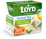Loyd Herbal Tea pyramida Lípa s citronovou příchutí a medem 20 x 1,5 g