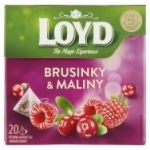  Loyd Tea pyramida Brusinky a maliny 20 x 1,5 g