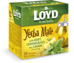  Loyd Tea pyramida Máta, citronová tráva a citron 20 x 1,7 g