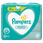 Pampers vlhčené ubrousky pro děti Fresh Clean 4 x 52 ks