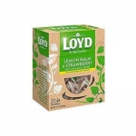 Loyd Tea pyramida Citronový balzám a jahoda 20 x 2 g