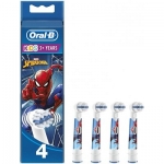 Oral-B KIDS 3+ Spiderman náhradní kartáčky 4ks
