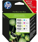 Multi Pack HP Zásobníky C2P42AE č.9320XL/933XL (Černé, azurové, purpurové, žluté)