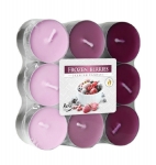 Aura svíčka čajová vonná Frozen berries 18 ks 